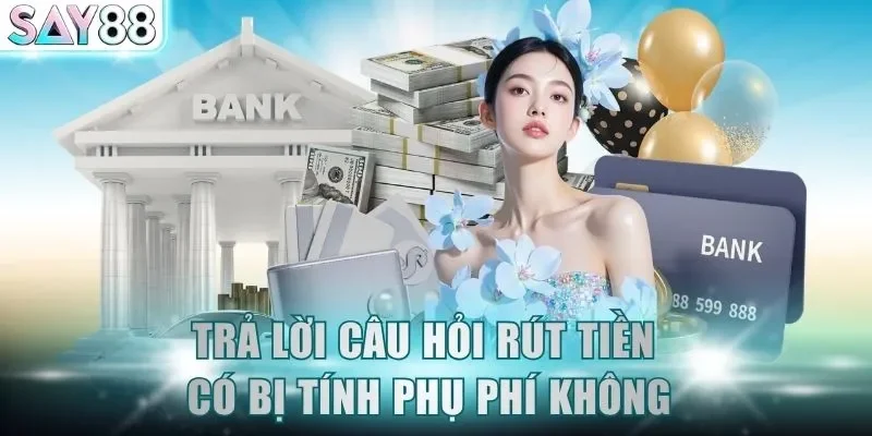Trả lời câu hỏi rút tiền có bị tính phụ phí không